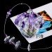 Crystal Handmade Suncatcher Rainbow Make Decor With Purple Octagonal Beads 1pc   391971844529